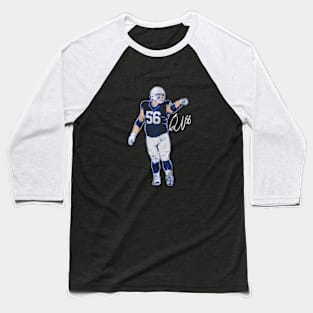 Quenton Nelson Superstar Pose Baseball T-Shirt